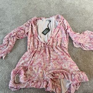 All Saints pink romper size 8
